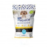 PlaqueOff Mini Dental Care Bones με Γεύση Μπανάνα & Φυστικοβούτυρο 340gr Στοματική Υγιεινή