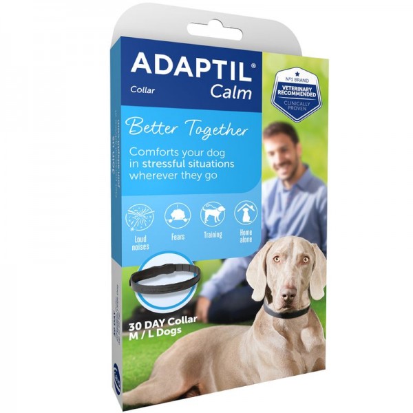 Adaptil Calm On the go Κολάρο 62.5cm για Μεσαίους & Μεγαλοσώμους Σκύλους Φυσικά Αγχολυτικά - Ήπια Ηρεμιστικά