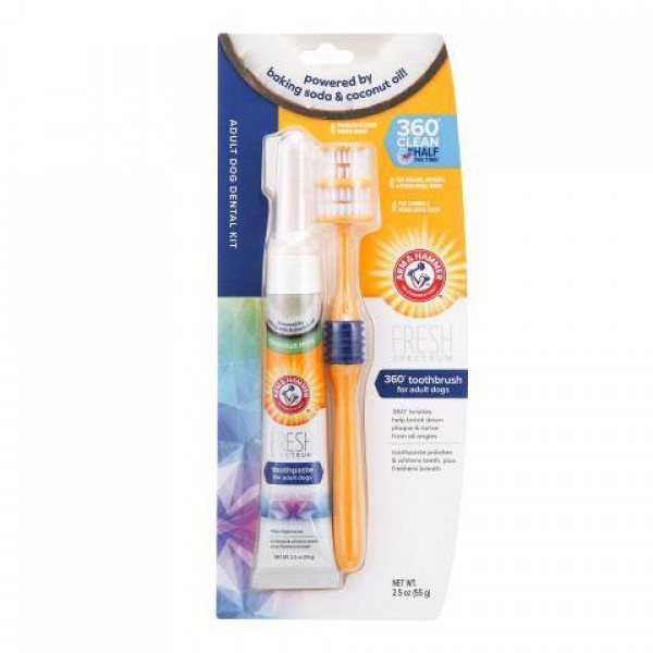 Arm & Hammer 360 Dental Kit για Σκύλους Στοματική Υγιεινή