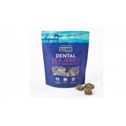 Fish4Dogs Dental Sea Jerky Fish Squares 115gr Dental - Στοματική Υγιεινή