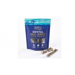 Fish4Dogs Dental Sea Jerky Fish Skinny Twists 100gr Dental - Στοματική Υγιεινή