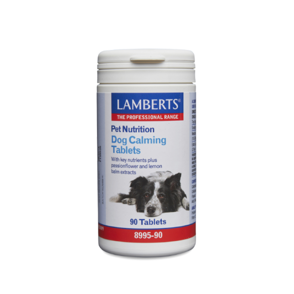 Lamberts Pet Nutrition - Dog Calming Tablets 90 ταμπλέτες Φυσικά Αγχολυτικά - Ήπια Ηρεμιστικά