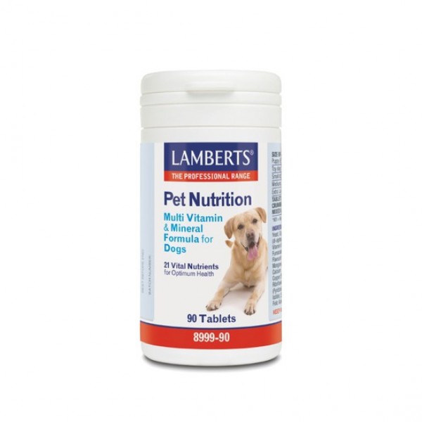 Lamberts Pet Nutrition - Multi Vitamin & Mineral Formula 90 ταμπλέτες  Βιταμίνες