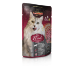 Leonardo φακελάκι γάτας με βοδινό 85gr Ολιστικές Τροφές