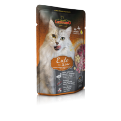 Leonardo φακελάκι γάτας με πάπια και τυρί 85gr Ολιστικές Τροφές