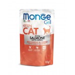 Monge Grill Kitten Rich in Salmon 85gr Monge Grill Kitten Rich in Salmon 85gr Premium Τροφές