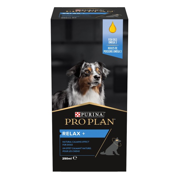 Purina Pro Plan Dog Relax + Συμπλήρωμα Διατροφής Σκύλου για Χαλάρωση σε Έλαιο 250ml Φυσικά Αγχολυτικά - Ήπια Ηρεμιστικά