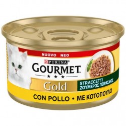 Gourmet Gold "Ζουμερός Πειρασμός" με Κοτόπουλο 85gr Super Premium Τροφές