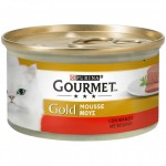 Gourmet Gold Mousse με Βοδινό 85gr Gourmet Gold Mousse με Βοδινό 85gr Super Premium Τροφές