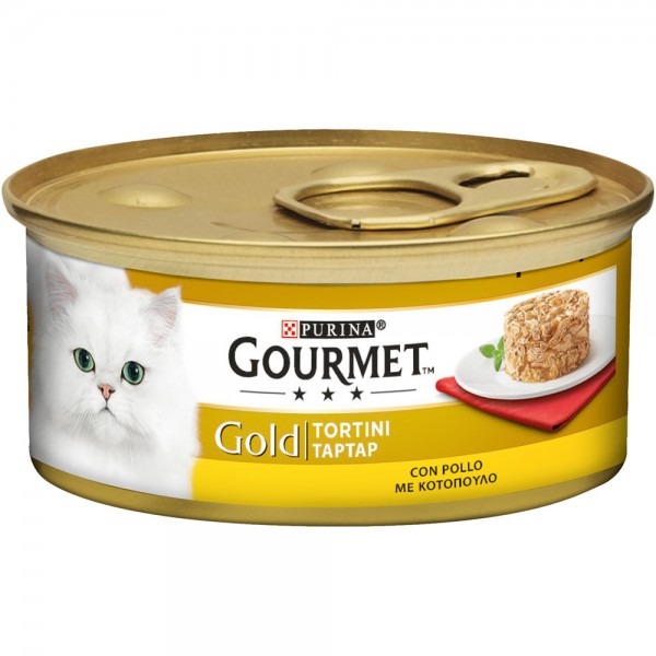 Gourmet Gold Tartar Κοτόπουλο 85gr Super Premium Τροφές