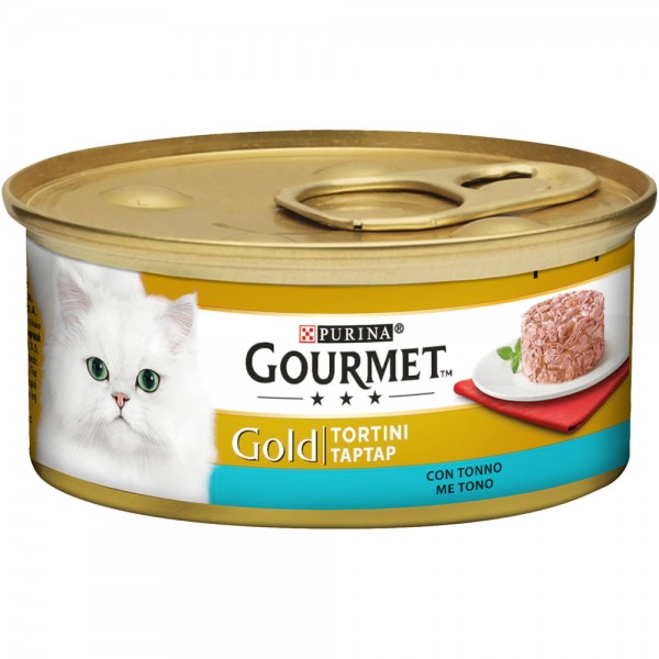 Gourmet Gold Tartar Τόνος 85gr Super Premium Τροφές