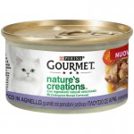 Gourmet Nature's Creations Αρνί γαρνιρισμένο με ντομάτα άγριο καρότο  85gr  Gourmet Nature's Creations Αρνί γαρνιρισμένο με ντομάτα άγριο καρότο  85gr  Super Premium Τροφές