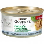 Gourmet Nature's Creations Ψάρια Ωκεανού γαρνιρισμένο με σπανάκι και ρύζι  85gr  Gourmet Nature's Creations Ψάρια Ωκεανού γαρνιρισμένο με σπανάκι και ρύζι  85gr  Super Premium Τροφές