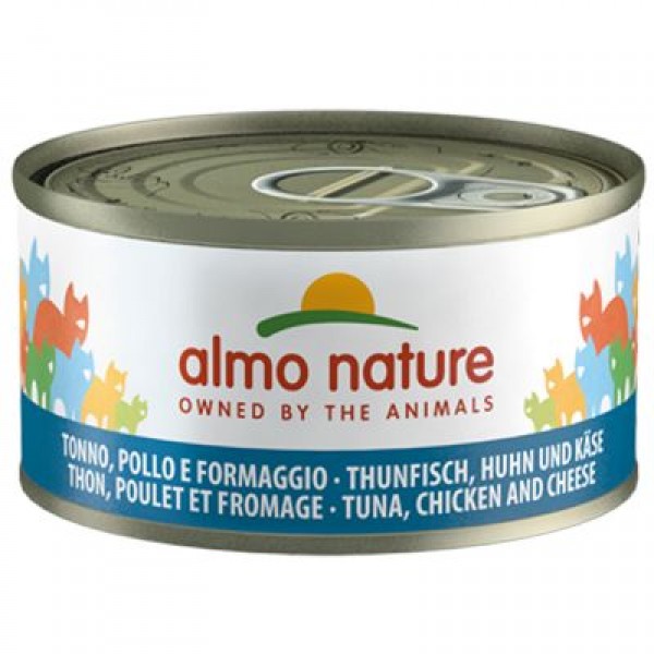 Almo Nature Cuisine Cat Τόνος-Κοτόπουλο-Τυρί 70gr Super Premium Τροφές
