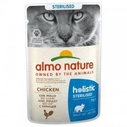 Almo Nature Holistic Sterilised Chicken 70 g Κομματάκια σε Σάλτσα Ολιστικές Τροφές