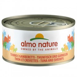 Almo Nature HFC Natural Tuna Shrimps 70g Super Premium Τροφές