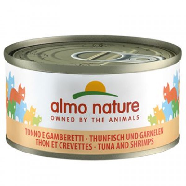 Almo Nature HFC Natural Tuna Shrimps 70g Super Premium Τροφές