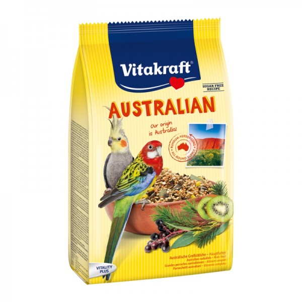 Vitakraft Menu Australian για Cockatiels & Rossela 750gr Πτηνά