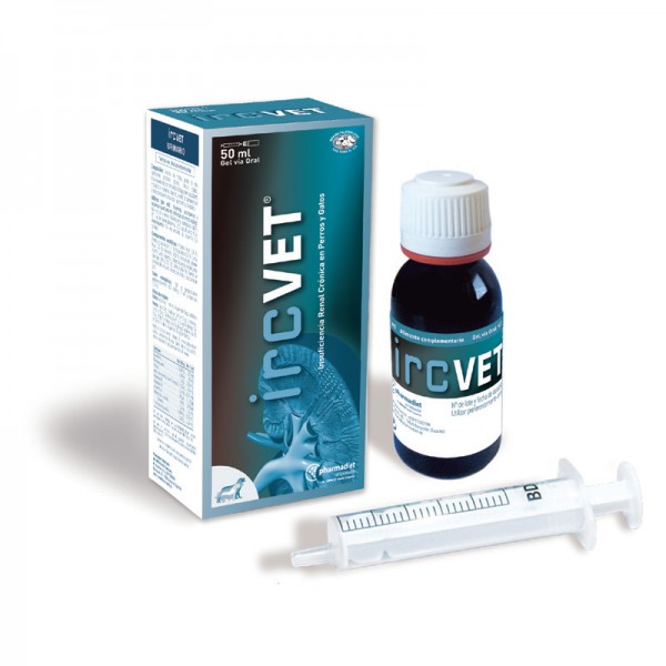 IrcVET - Συμπλήρωμα διατροφής για την υποστήριξη της νεφρικής λειτουργίας σε μορφή gel 50ml Συμπληρώματα Διατροφής