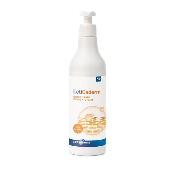 LetiCaderm Shampoo - Σαμπουάν για την Ατοπική Δερµατίτιδα 250ml Δερματολογικά Σαμπουάν