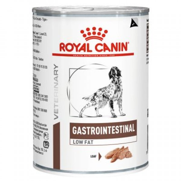 Royal Canin Veterinary Diet - Gastro Intestinal Low Fat Wet (410gr Υγρή τροφή) Τροφές