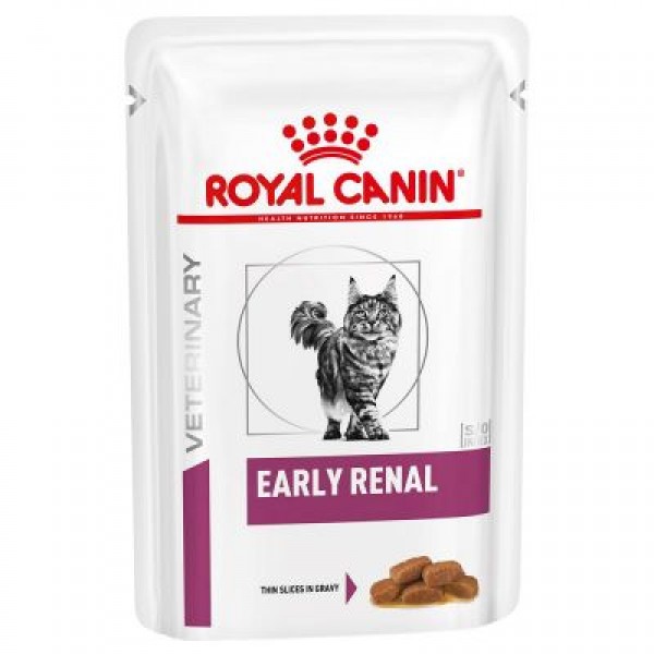Royal Canin Veterinary Diet - Feline Early Renal κομματάκια σε σάλτσα 85gr Κλινικές Τροφές - Δίαιτες