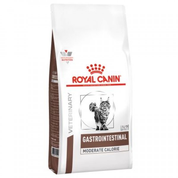 Royal Canin Veterinary Diet - Feline Gastro Intestinal Moderate Calorie 2kg