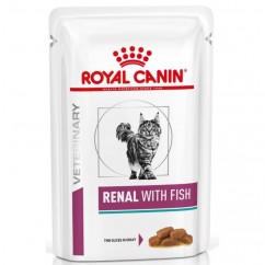 Royal Canin Veterinary Diet - Feline Renal Fish κομματάκια σε σάλτσα 85gr
