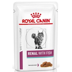 Royal Canin Veterinary Diet - Feline Renal Fish κομματάκια σε σάλτσα 85gr Κλινικές Τροφές - Δίαιτες