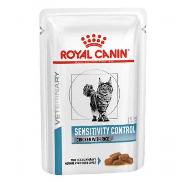 Royal Canin Veterinary Diet - Feline Sensitivity Control φακελάκι 85gr Κλινικές Τροφές - Δίαιτες