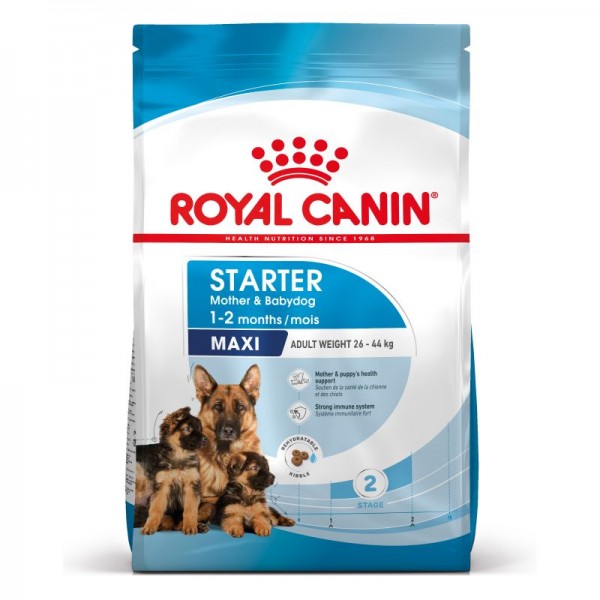 Royal Canin Size Health Nutrition - Maxi Starter Mother & Babydog 15kg Super Premium Τροφές