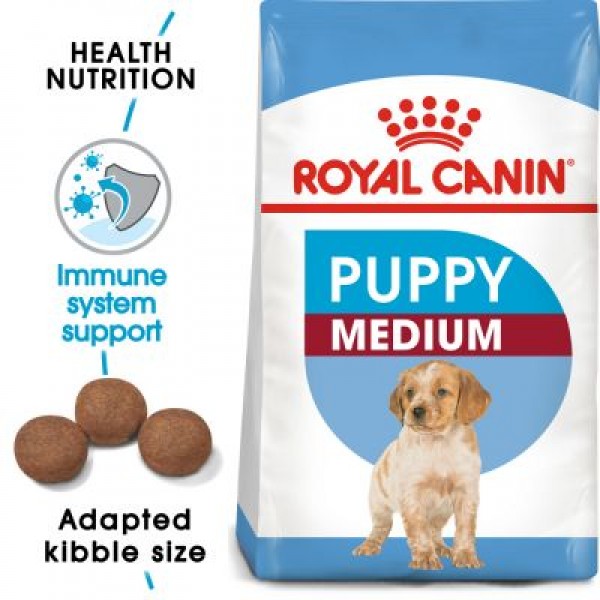 Royal Canin Size Health Nutrition - Puppy Medium 4kg Super Premium Τροφές