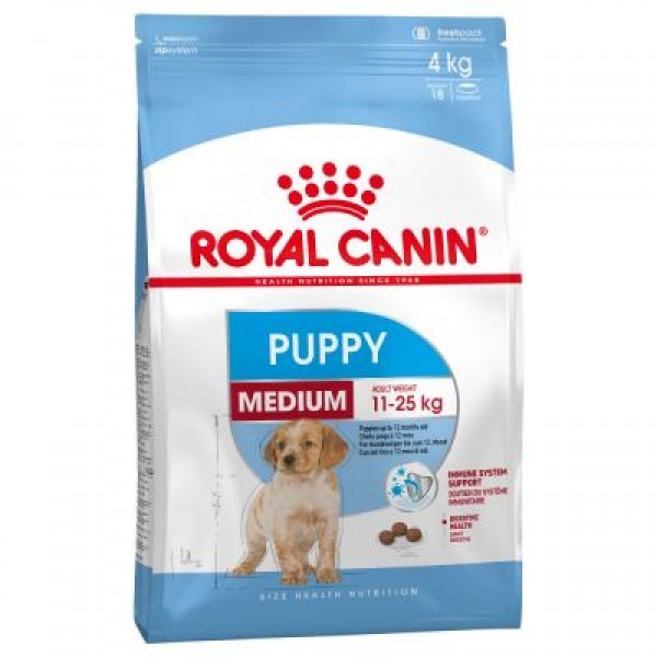 Royal Canin Size Health Nutrition - Puppy Medium 15kg Super Premium Τροφές Royal Canin Size Health Nutrition - Puppy Medium 15kg Super Premium Τροφές