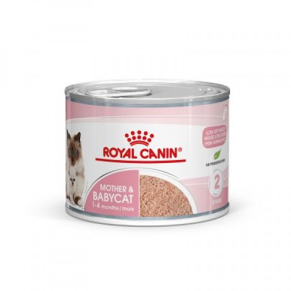 Royal Canin Veterinary Health Nutrition - Feline Mother & Baby Cat Ultra Soft Mousse 195gr Super Premium Τροφές