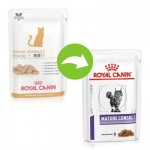 Royal Canin Veterinary Health Nutrition - Feline Mature Consult 85gr Κτηνιατρικές Τροφές 