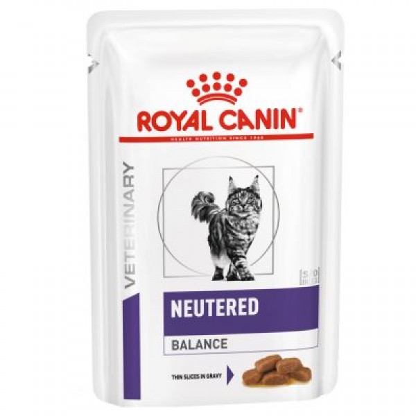 Royal Canin Veterinary Health Nutrition - Feline Neutered Weight Balance 85gr Κτηνιατρικές Τροφές 