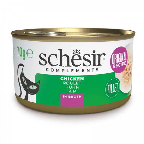 Schesir Cat Compliments Broth Κοτόπουλο 70g Super Premium Τροφές Schesir Cat Compliments Broth Κοτόπουλο 70g Super Premium Τροφές