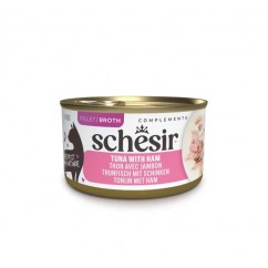 Schesir Cat Compliments Broth Τόνος & Ζαμπόν 70gr