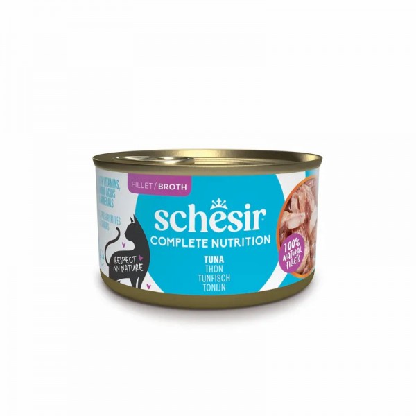 Schesir Cat Complements Broth Τόνος 70gr Super Premium Τροφές Schesir Cat Complements Broth Τόνος 70gr Super Premium Τροφές