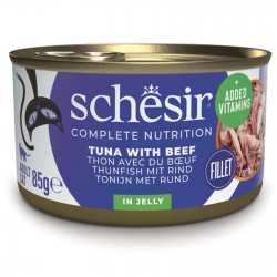 Schesir Cat C&B Jel Τόνος με Βοδινό 85gr Super Premium Τροφές