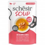 Schesir Cat Soup Σολομός και Καρότο 40gr Super Premium Τροφές