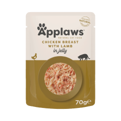 Applaws Κοτόπουλο με Αρνί σε Ζελέ 70gr Super Premium Τροφές