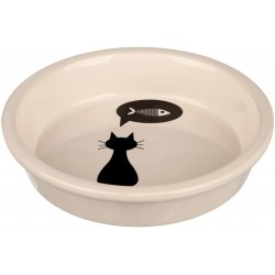 Trixie Κεραμικό Πιάτο Γάτας 0.25 l/ø 13 cm Κεραμικά Σκεύη