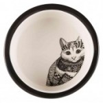 Trixie Κεραμικό Πιάτο Γάτας 0.3 l/ø 12 cm Κεραμικά Σκεύη
