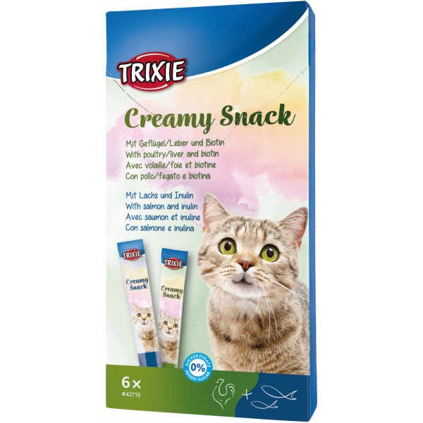 Trixie Creamy Snacks 6x15gr Λιχουδιές - Σνακς