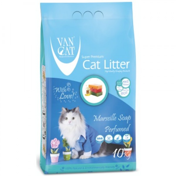 Van Cat Marseille Soap Άμμος για γάτες (10kg) Γάτα