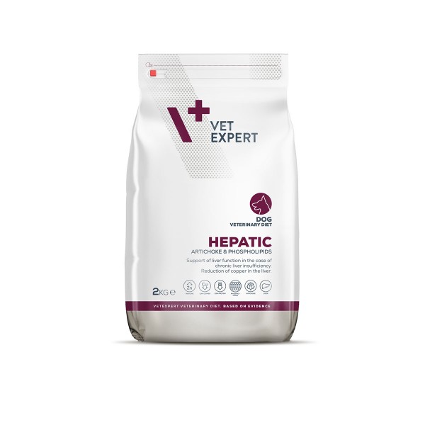 VetExpert - Hepatic Dog 2kg Κλινικές Τροφές - Δίαιτες