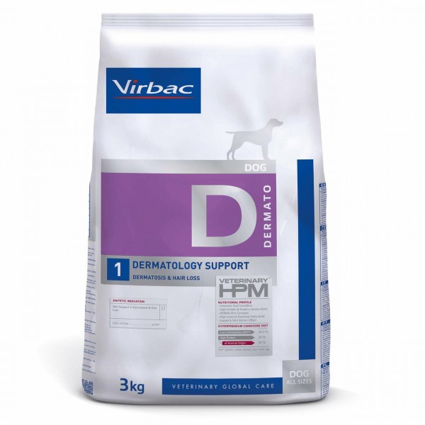 Virbac Dog Dermatology Support 3kg Κλινικές Τροφές - Δίαιτες
