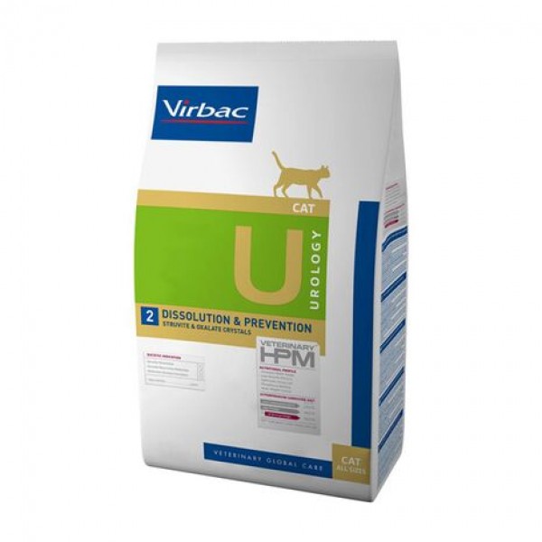 Virbac Cat Urology 2 Dissolution & Prevention 1.5Kg Κλινικές Τροφές - Δίαιτες 