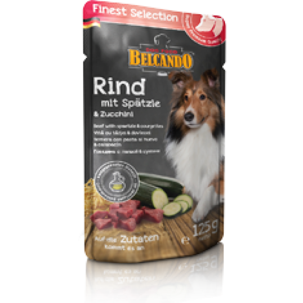 Belcando Finest Selection, φακελάκι σκύλου με βοδινό 125gr Ολιστικές Τροφές